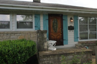 Front Door and Shutter Detail
