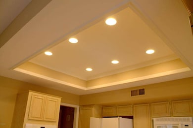 Newly Remodeled Ceiling with Recessed Li