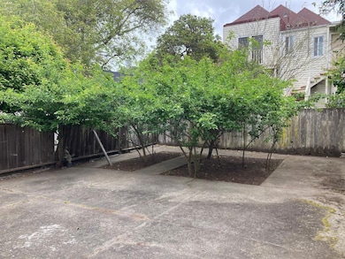 Private backyard