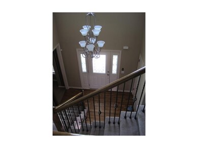 Entry with upgraded door, dual side light panels &