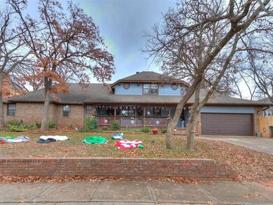 View of front of house featuring covered porch and