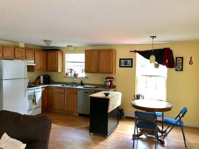 Kitchen and dining area