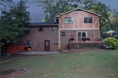 Notice the concrete deck off the fireside family room! There is also a concrete patio off the finished basement!!