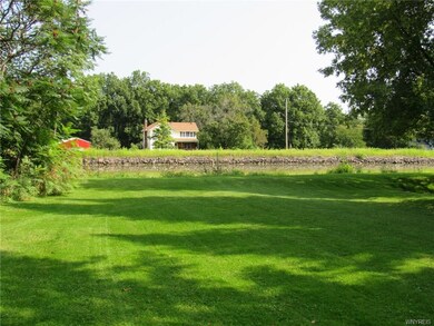 Backyard on the canal