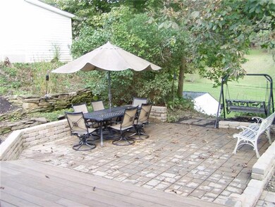 Outdoor Rear Patio overlooking the Farm