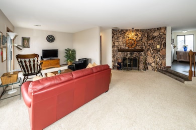 Living Room with Fireplace