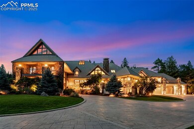 This home exudes beauty day or night!