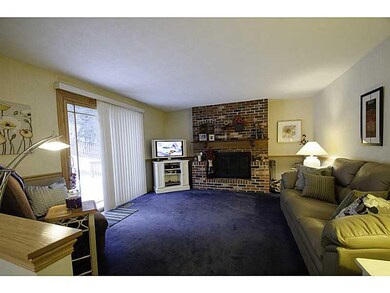 Family Room. Includes log burning fireplace.