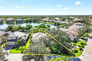 Located on lake with island preserve