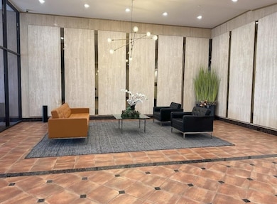 Elegant lobby with modern furnishings.
