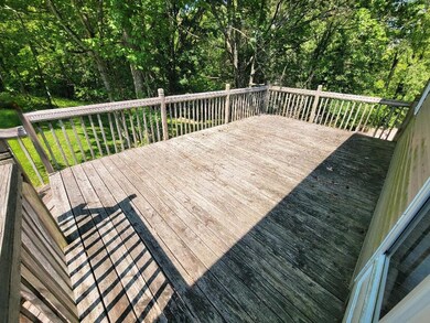 Deck, master bedroom opens to deck