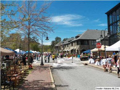 Spring festival street scene; farmer's market & fa