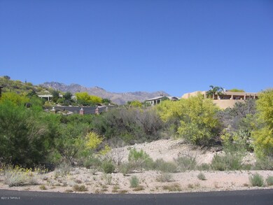 View of lot from street.