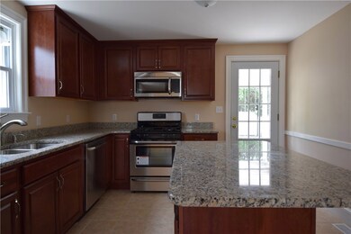 Island with Breakfast Bar Seating.