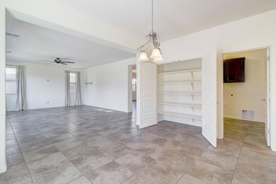 Kitchen to pantry & laundry