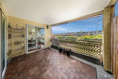 Lovely West facing, generous size patio. Plenty of room for friends and the BBQ.