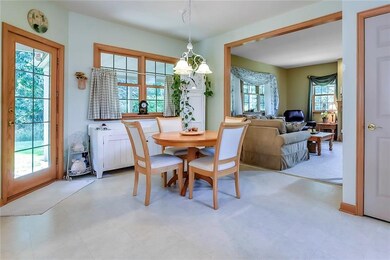 Open floor plan to Family Room. There's an abundan