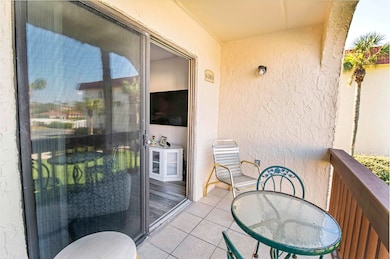 Spacious Balcony with tile floor