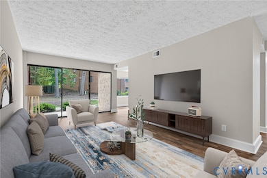 Virtually staged concept