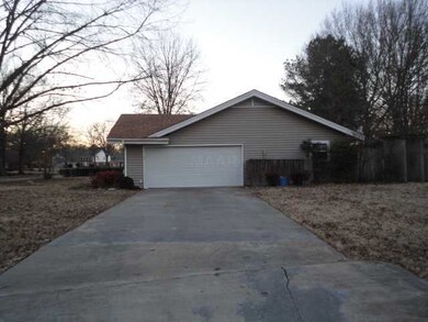 Side load garage on .39 acre corner lot