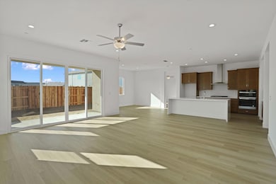 Kitchen, Dining Area, and Great Room