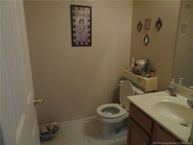 1/2 Bath off Foyer