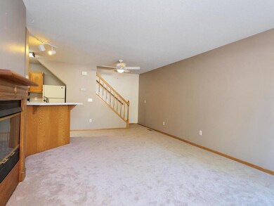 A large living room and dining space.