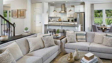 Great Room and Kitchen of Landrum Model home for s