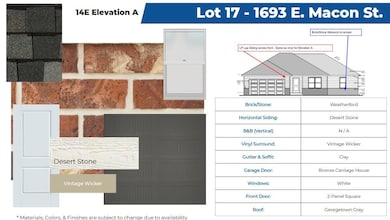 Exterior Color Board