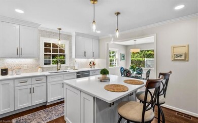 NEW kitchen features Lazy Susan, soft close cabinets & drawers, trash can cabinet