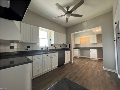 completely remodeled kitchen.