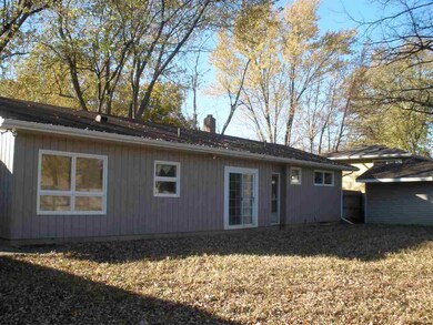 Large backyard