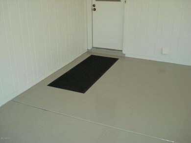 Epoxy Coated Concrete in Carport