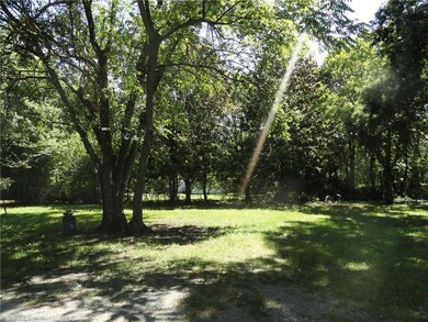 Large Yard with beautiful mature trees