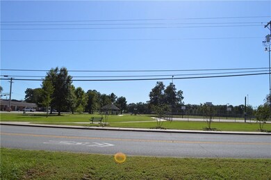 View of the City Park across the street