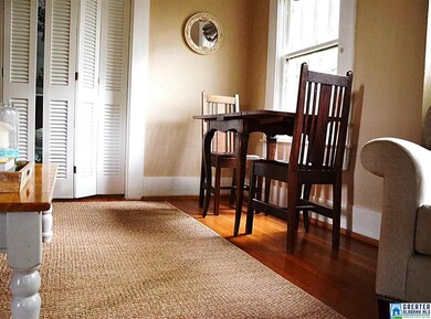 This spacious space is large enough for a living r