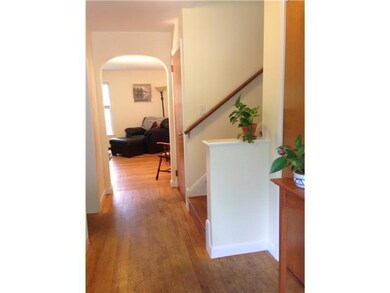 Foyer. This sunny entrance is the...