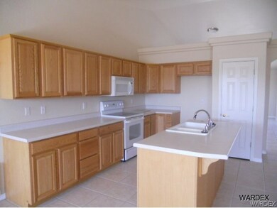 Center Island in Kitchen