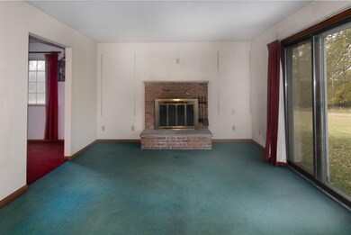 Family Room/Wood burning fireplace