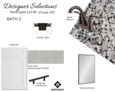 Designer Selections for Lot 85 - All plans, pricin