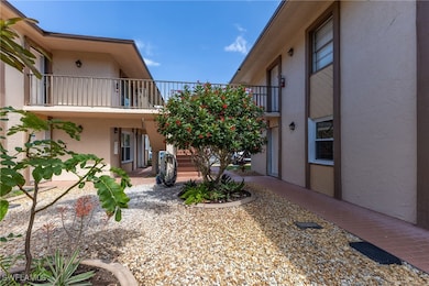 View of courtyard area (unit for sale at the botto
