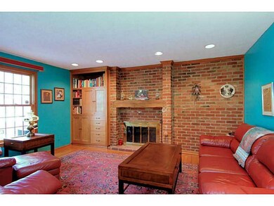 Family Room. The large family room is detailed wit