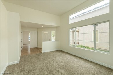 Living room with entrance