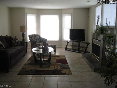 Great room with gas fireplace