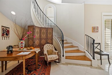 Sitting room off the entry.