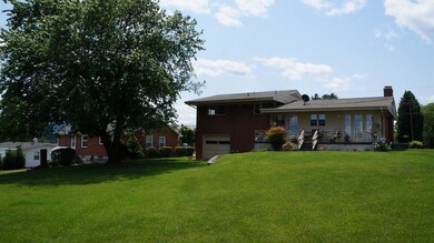 Backyard facing house