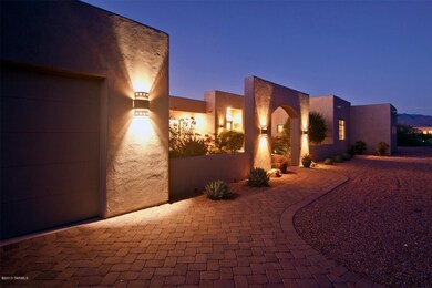 View from driveway