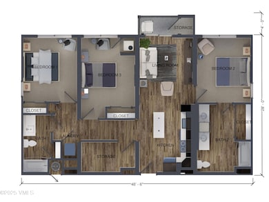 Timber Ridge 3 bedroom floor plan