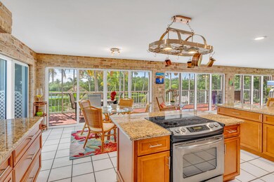 Kitchen Island with a View