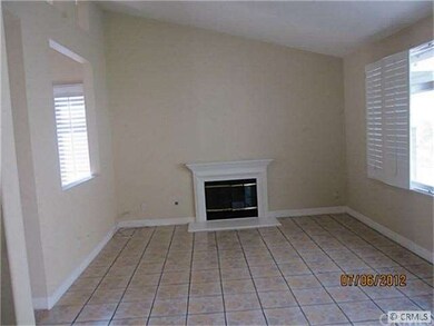Family room with fireplace